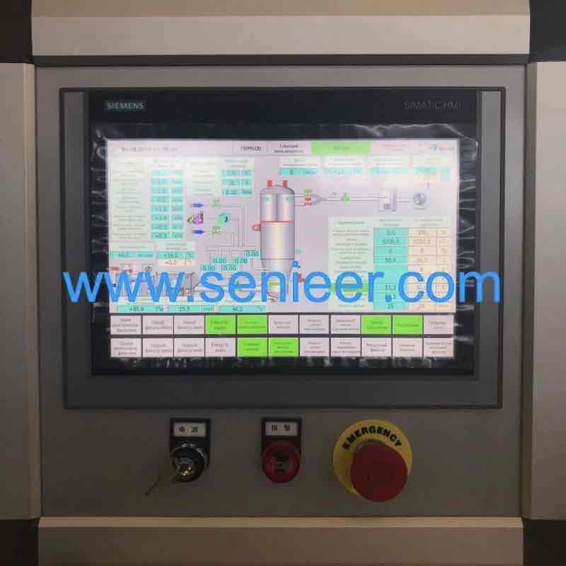 fluidized bed dryer, fluidized bed dryer control panel, Operation of Fluidized Bed dryer