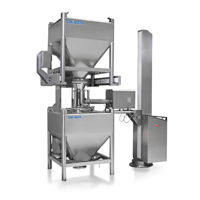 BCV bin blender