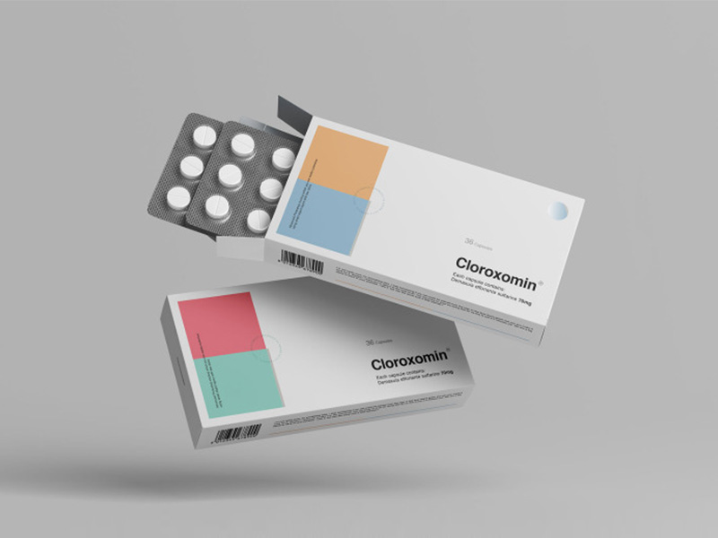 Pill box packaging - 1