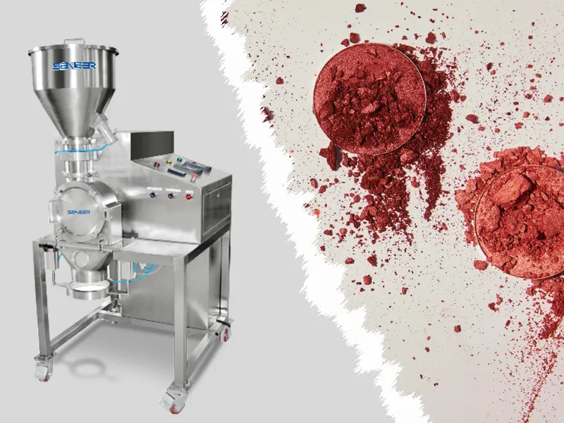cosmetics application of hammer mill