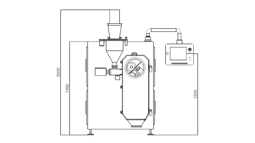structure of roller compactor in chemical-1