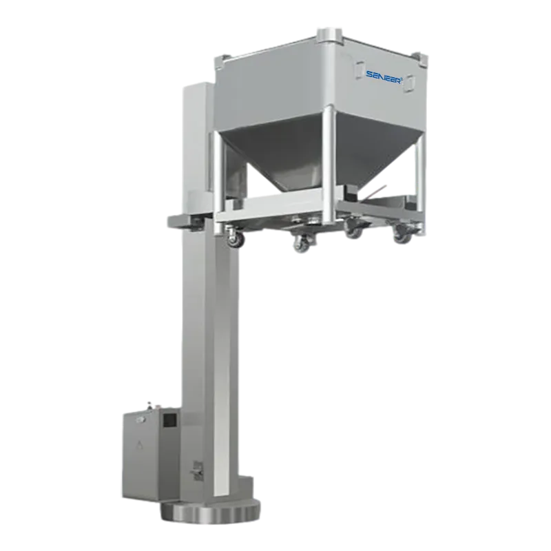 lhf series column lifter for bin