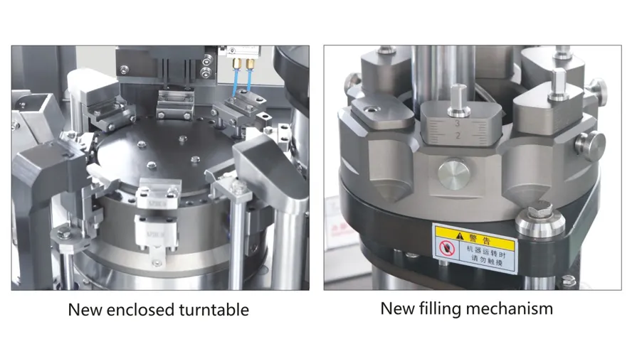 process of scf 200 automatic capsule filling machine