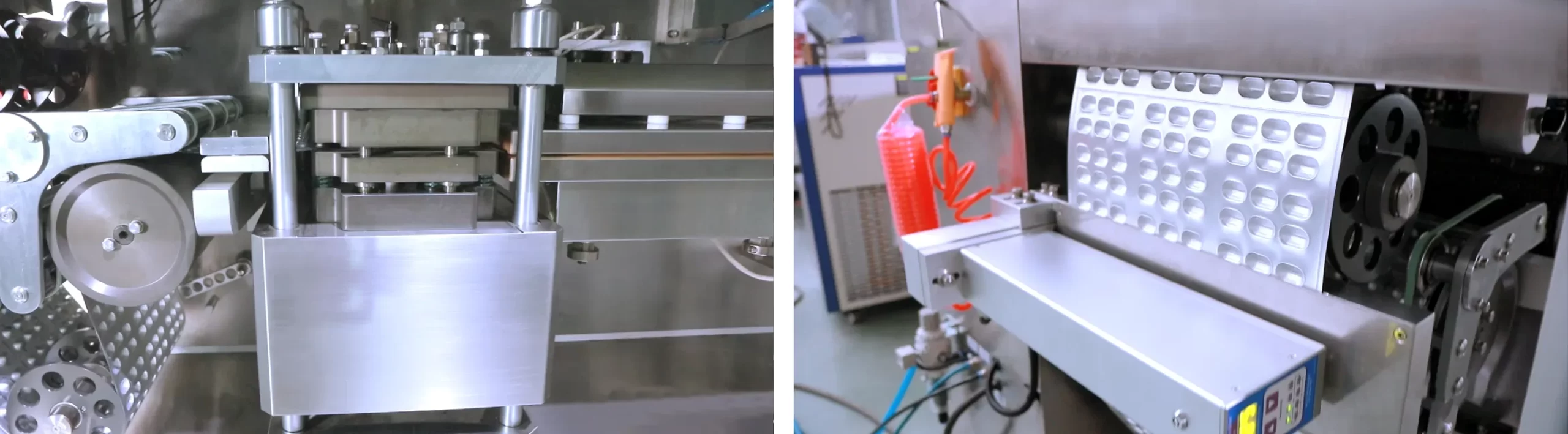 process of intellectual blister packaging line