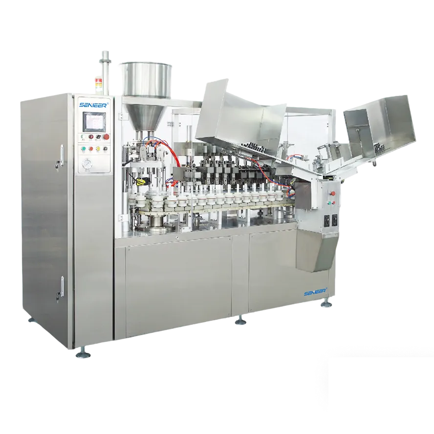 stf 800 tube filling and sealing machine