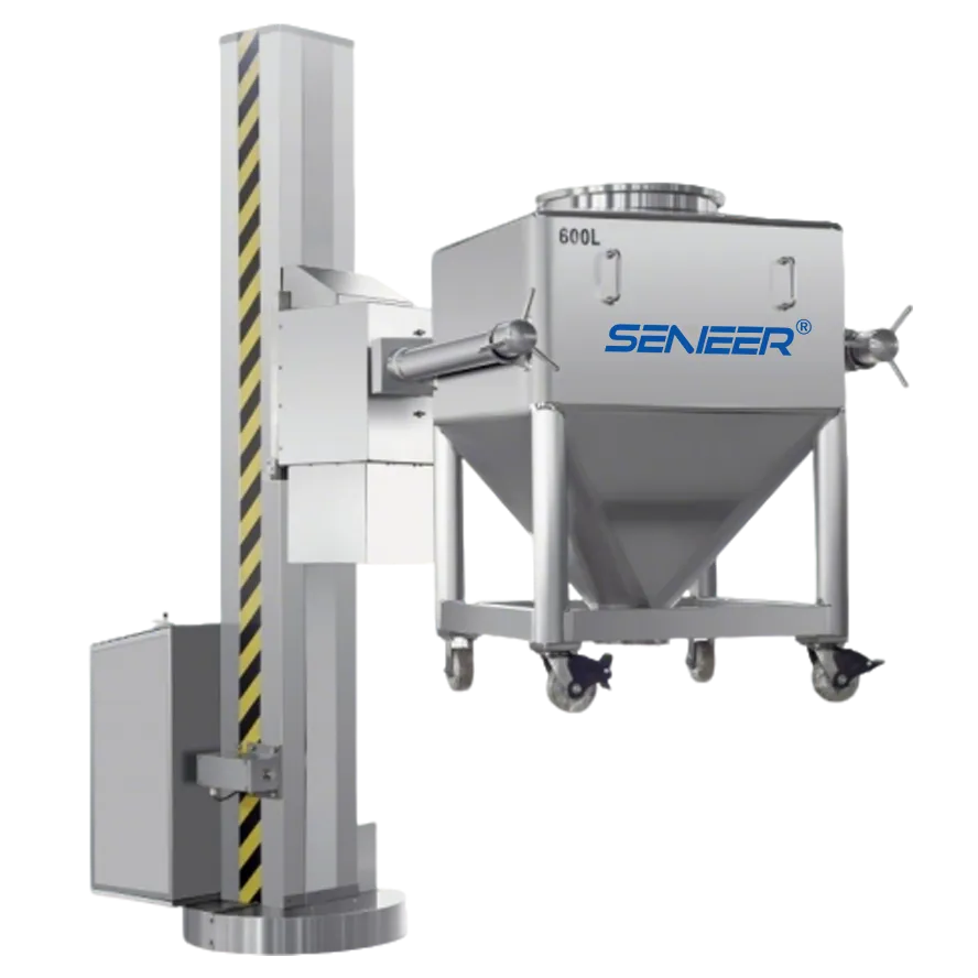 single column bin blender