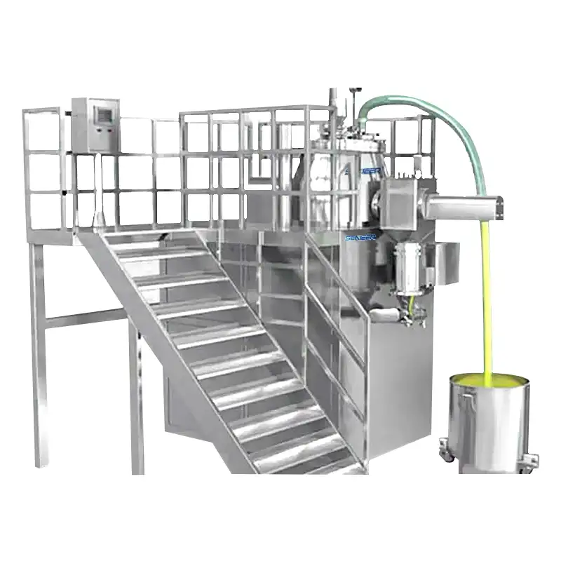 rapid mixer granulator machine