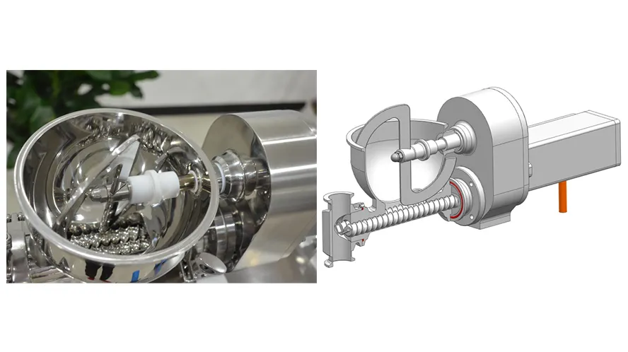 the compostion of pin mill