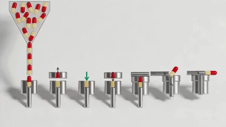 work principle of capsule filling machine